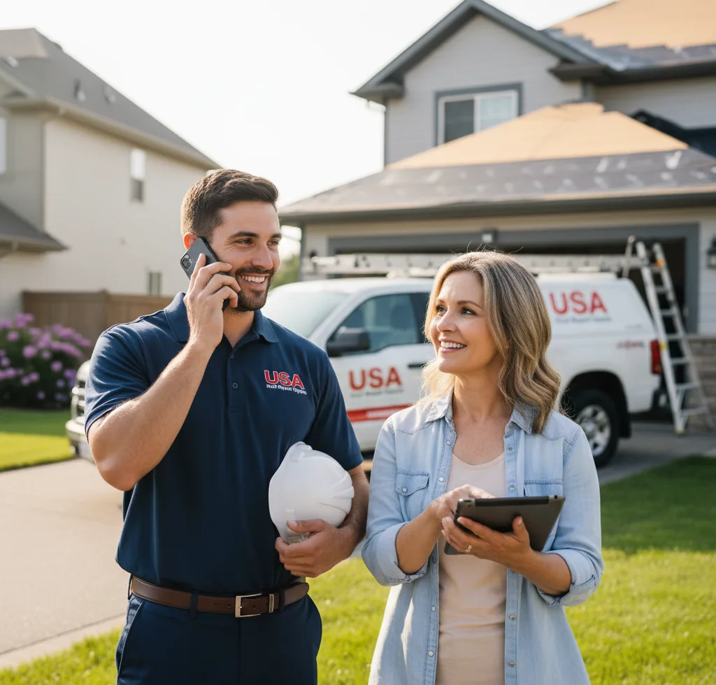 USA Roof Repair Experts customer support in Milaca